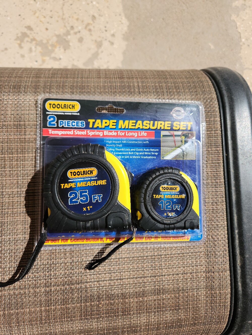Tape Measure Set (25 ft + 12 ft)